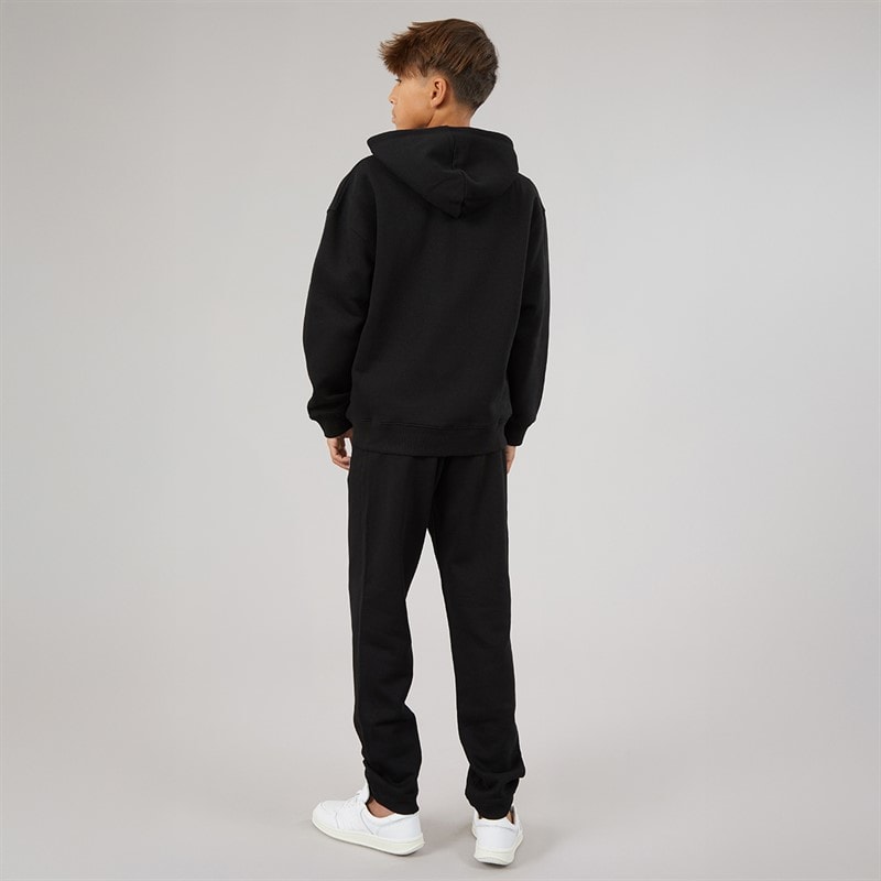 French Connection Boys FC Overhead Tracksuit Black/White - Image 2