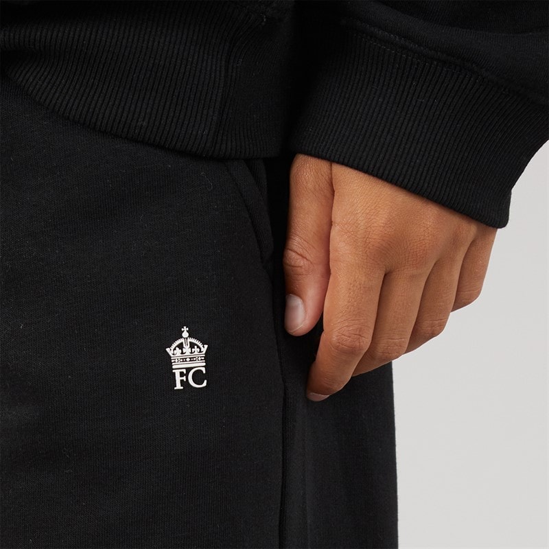 French Connection Boys FC Overhead Tracksuit Black/White - Image 5