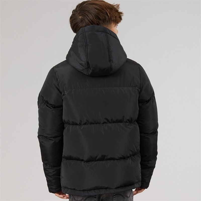 French Connection Boys Row Puffer Jacket Black - Image 2