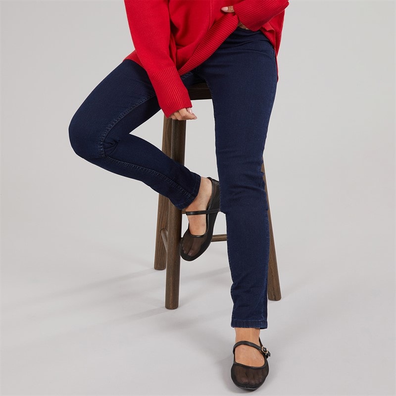 French Connection Womens Skinny Jeans Indigo - Image 1