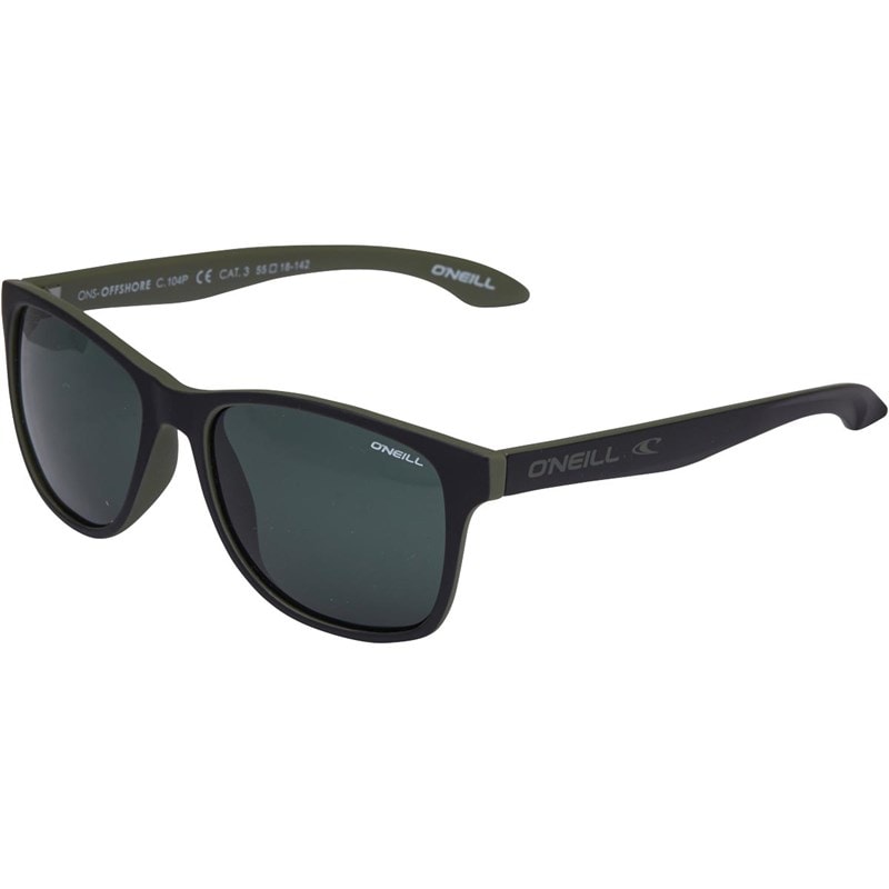 O'Neill Offshore Sunglasses Matte Black/Olive - Image 1