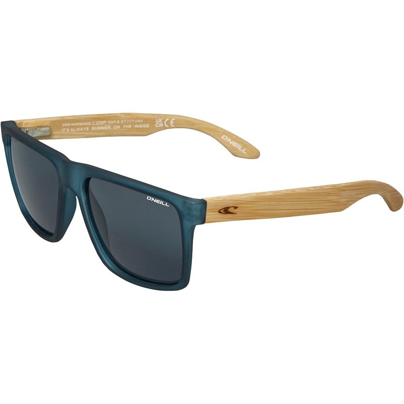 O'Neill Harwood Sunglasses Blue Crystal - Image 1