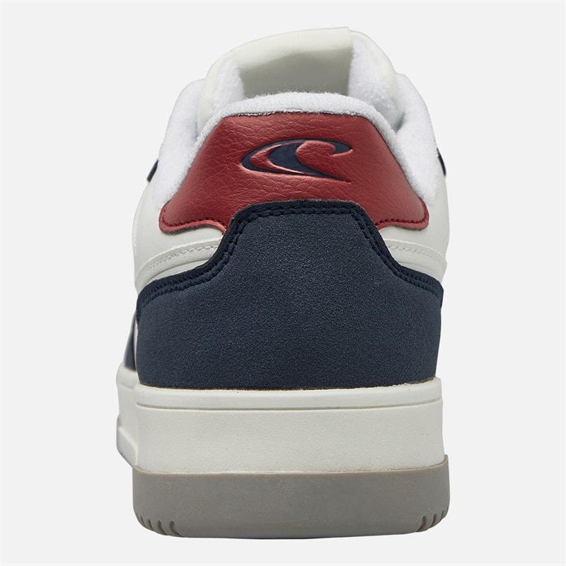 O'Neill Mens Sheldon Trainers Bright White/Dress Blues Bright White/ Dress Blues - Image 3
