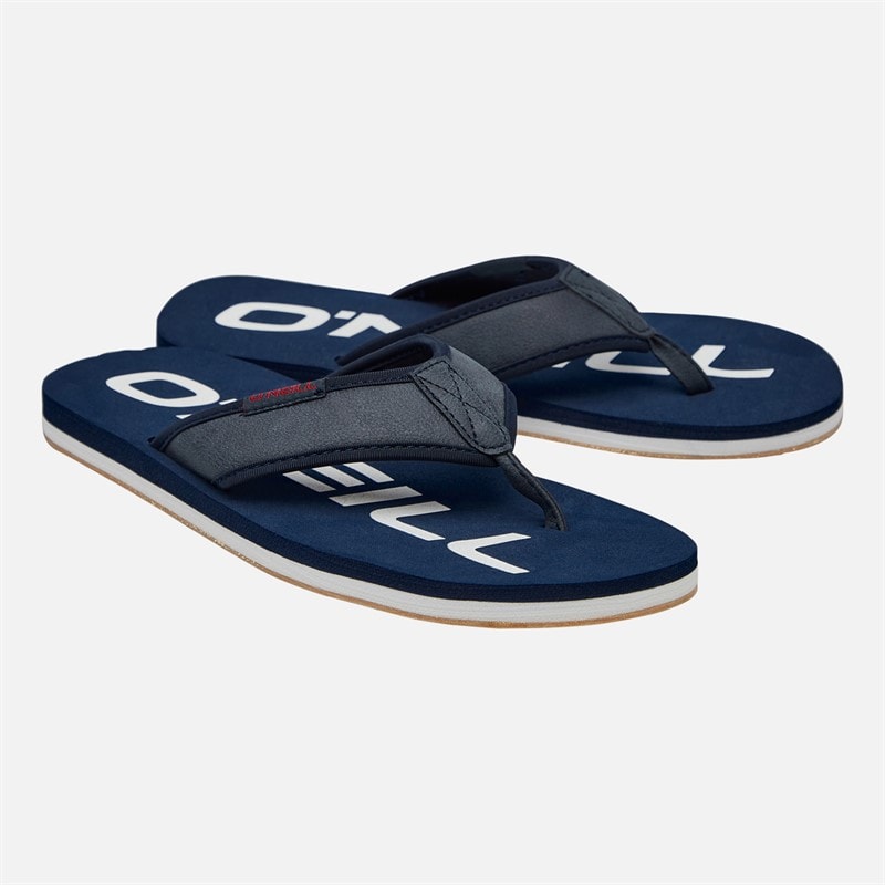 O'Neill Mens Jacky Flip Flops Dress Blues - Image 1