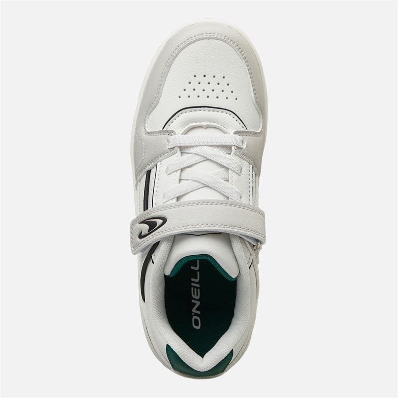 O'Neill Boys Seraphine Trainers Bright White/Nimbus Cloud Bright White/ Nimbus Cloud - Image 4