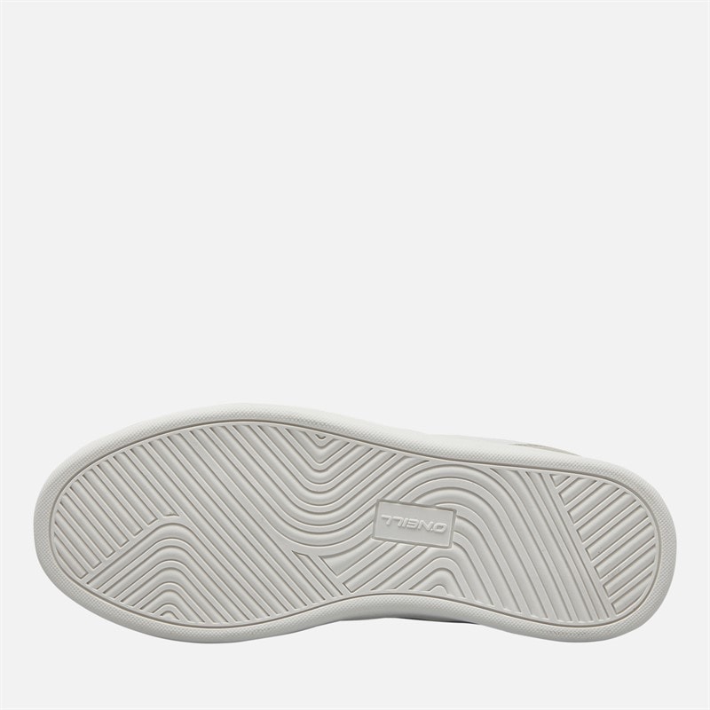 O'Neill Womens Ione Trainers Bright White/Nimbus Cloud Bright White/ Nimbus Cloud - Image 3