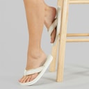 O'Neill Womens Jacky Flip Flops Whitecap Gray