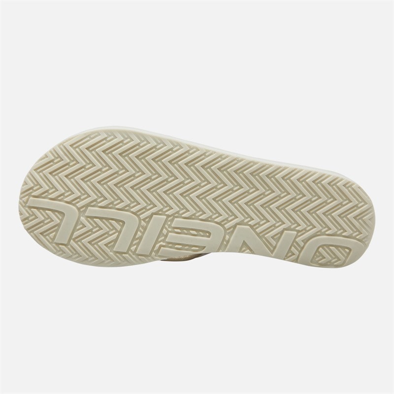O'Neill Womens Jacky Flip Flops Whitecap Gray - Image 4