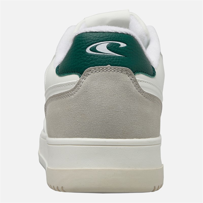 O'Neill Mens Sheldon Trainers Bright White/Nimbus Cloud Bright White/ Nimbus Cloud - Image 3