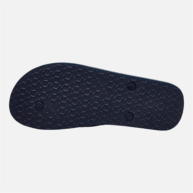 O'Neill Mens Profile Logo Flip Flops Dress Blues - Image 3