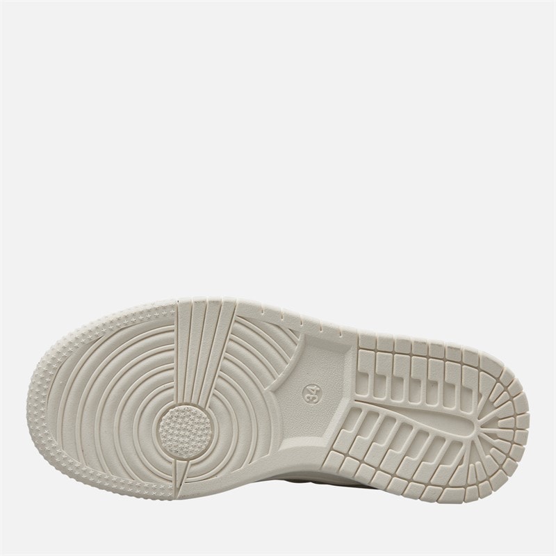 O'Neill Girls Delilah Trainers Off White/Light Silver Off White/ Light Silver - Image 2