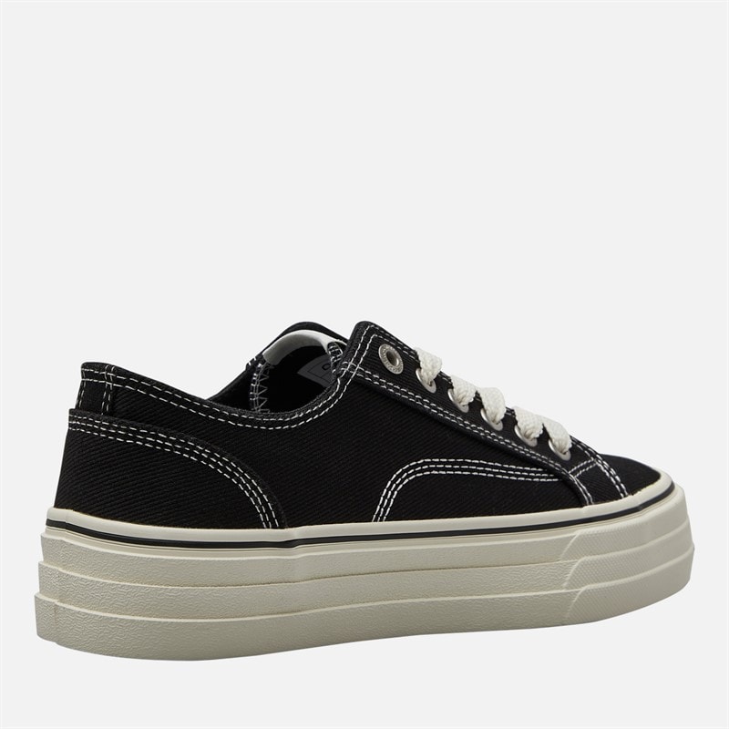 O'Neill Womens Copa Chunky Canvas Trainers Black - Image 5