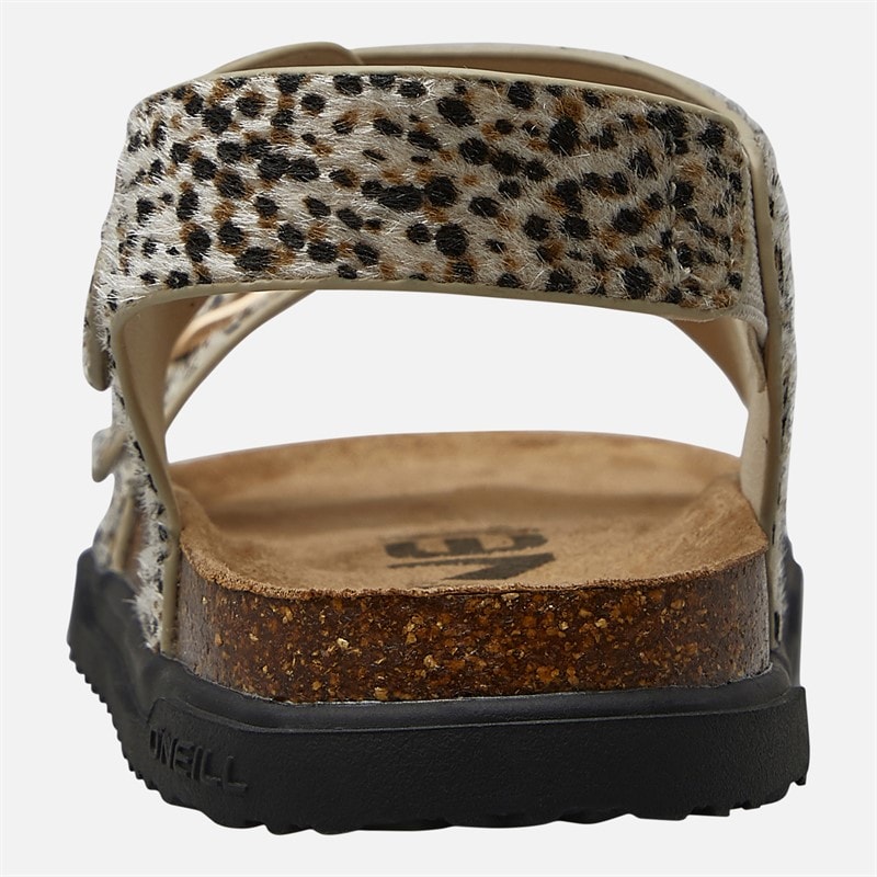 O'Neill Girls Polly Ankle Strap Sandals Leopard - Image 4