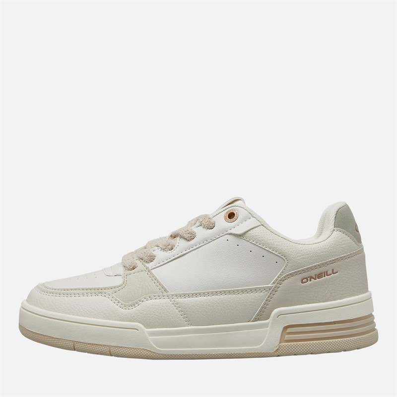 O'Neill Womens Denair Trainers Off White - Image 2