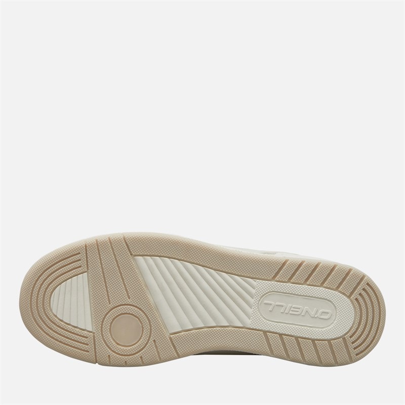 O'Neill Womens Denair Trainers Off White - Image 3