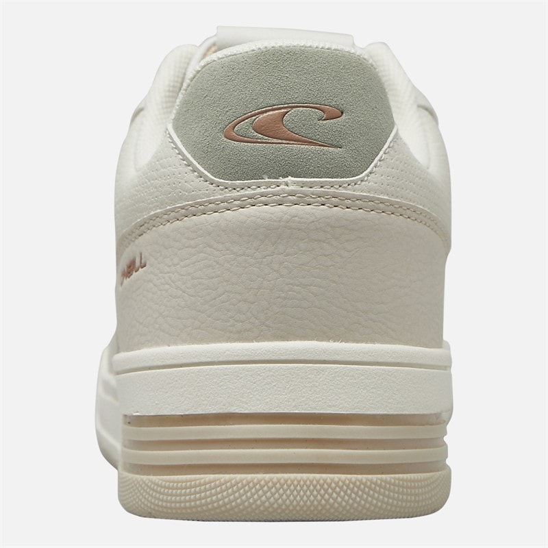 O'Neill Womens Denair Trainers Off White - Image 4