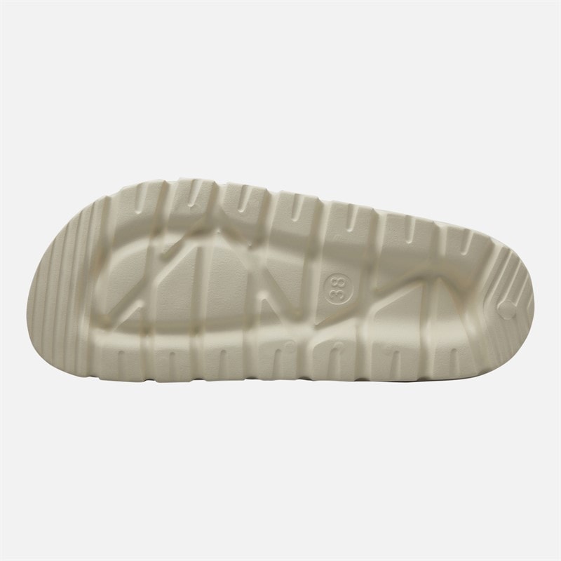 O'Neill Womens Sunset Double Buckle Sliders Whitecap Gray - Image 3