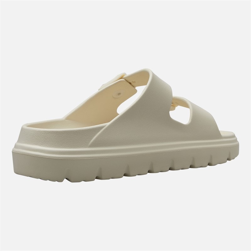 O'Neill Womens Sunset Double Buckle Sliders Whitecap Gray - Image 5