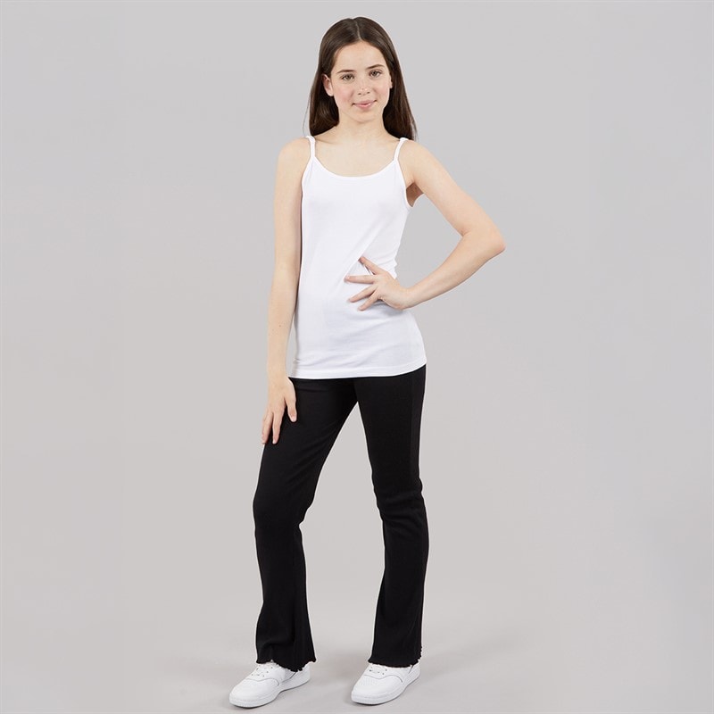 Only Girls Ava Vest Top White - Image 3
