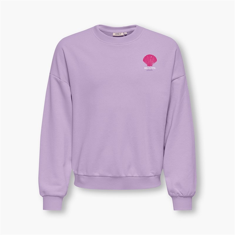 Only Girls Karlie Sweatshirt Orchid Bloom