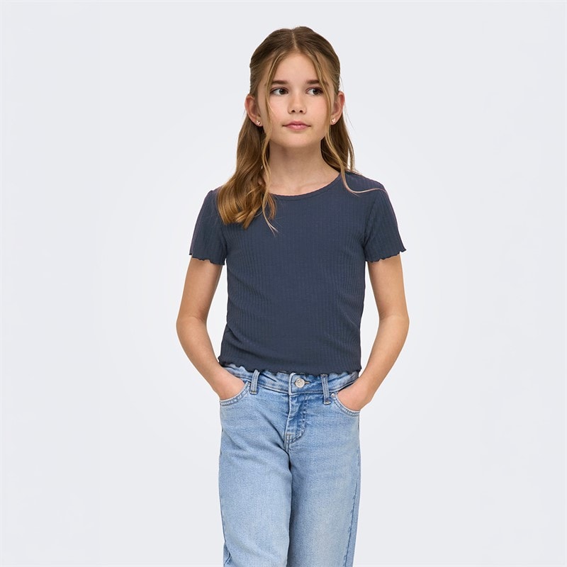 Only Girls Nella T-Shirt Ombre Blue