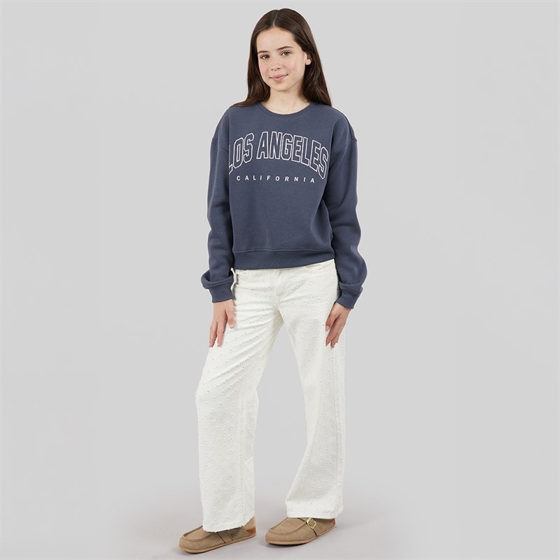 Only Girls Sweat Sweatshirt Ombre Blue - Image 3