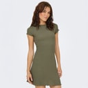 Only Womens Bill Short Sleeve Dress Mermaid