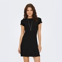 Only Womens Bill Short Sleeve Dress Black