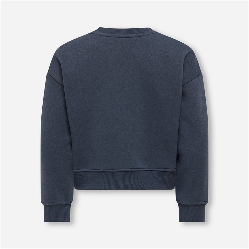 Only Girls Mini Sweat Sweatshirt Ombre Blue - Image 2