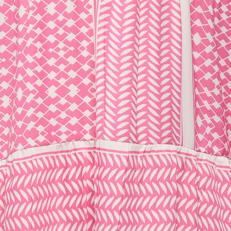 Only Girls Alberte Life Dress Fuchsia Pink - Image 3