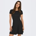 Only Womens Casi Cutline Dress Black