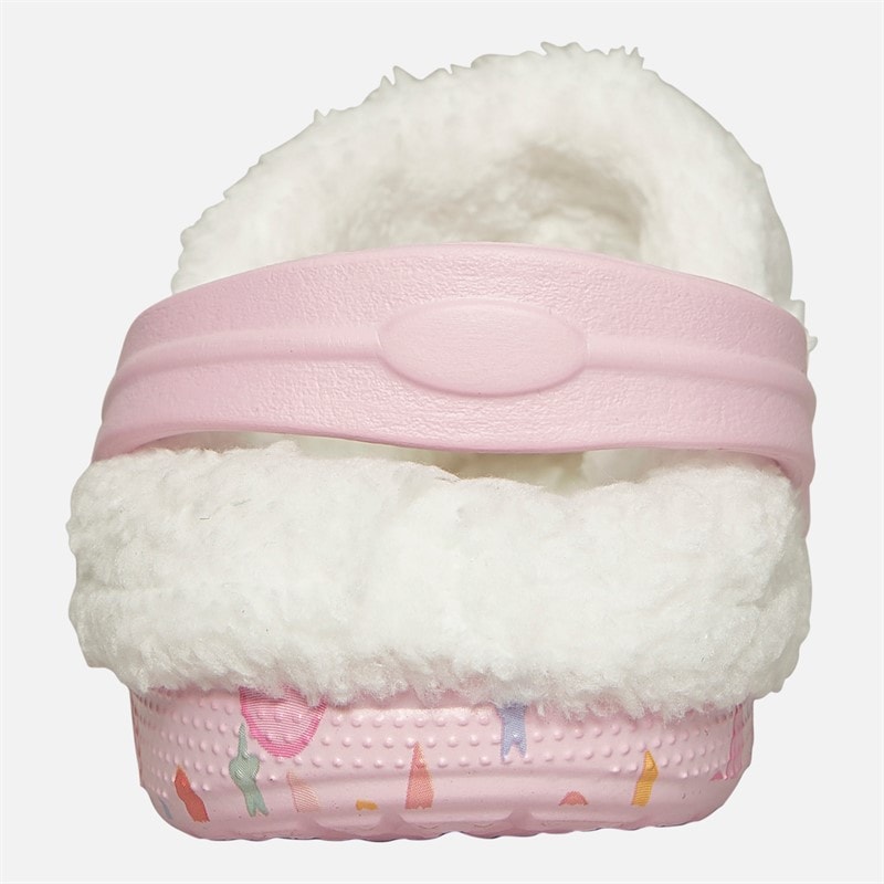 Peppa Pig Infant Girls Linky Fur Lined Clogs Pink/Multi - Image 4