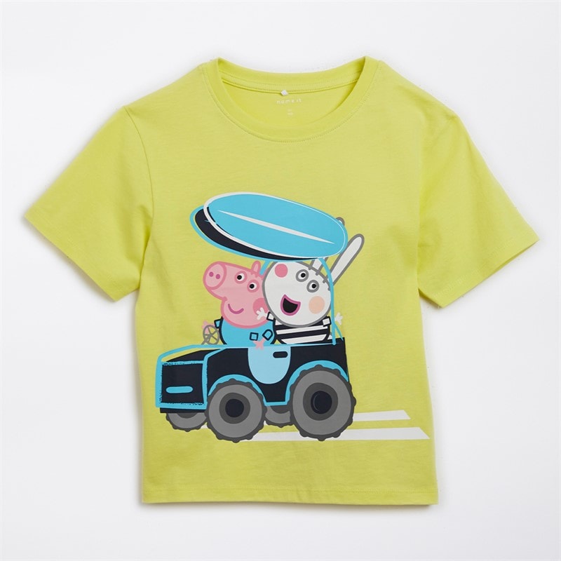Peppa Pig Boys Mase T-Shirt Sunny Lime P M-22 Sunny Lime - Image 1