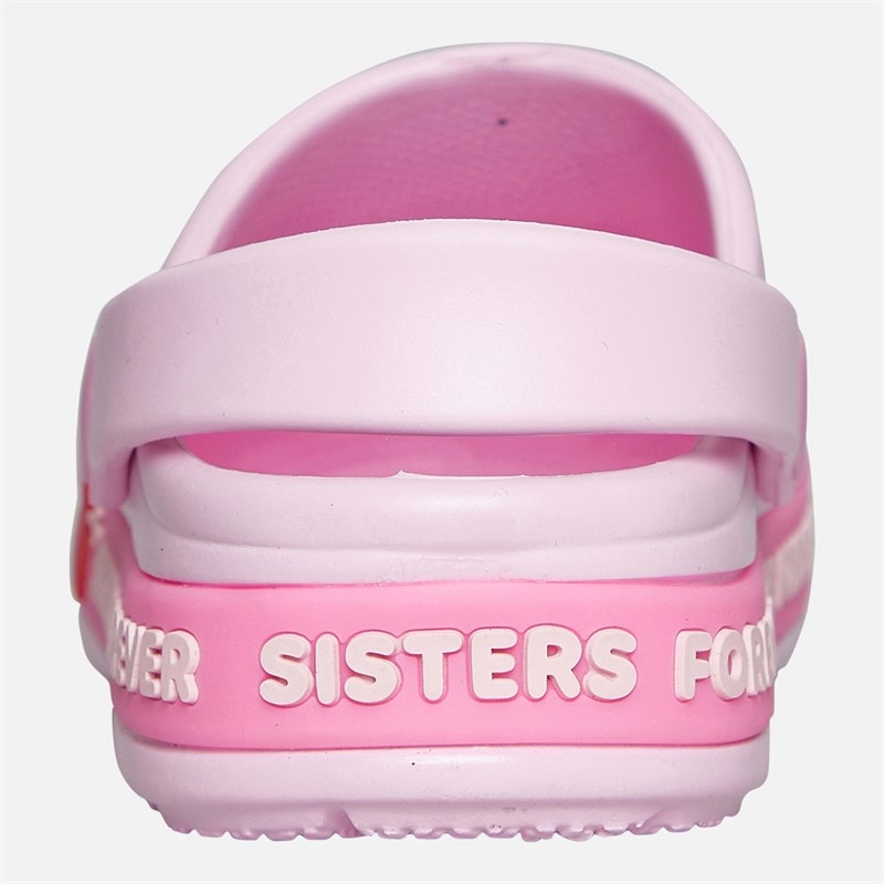 Peppa Pig Girls Sisters Clogs Pink/Multi - Image 4