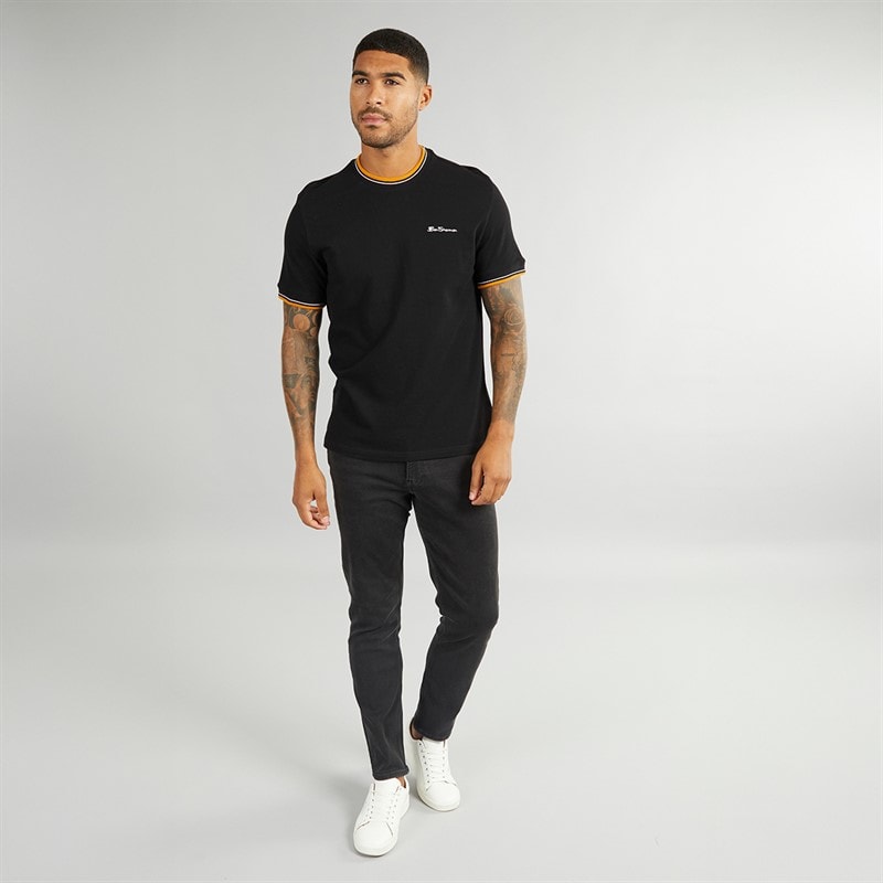 PRODUKT Mens 9901 Jeans Black Denim - Image 4