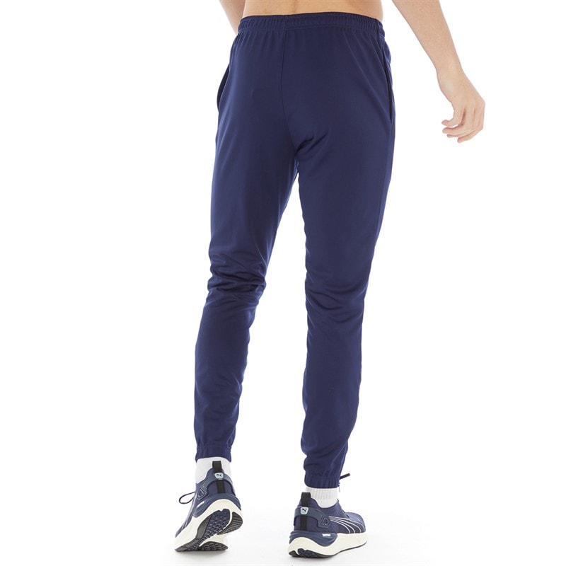 Puma Mens teamRISE Training Poly Track Pants Peacoat - Image 2