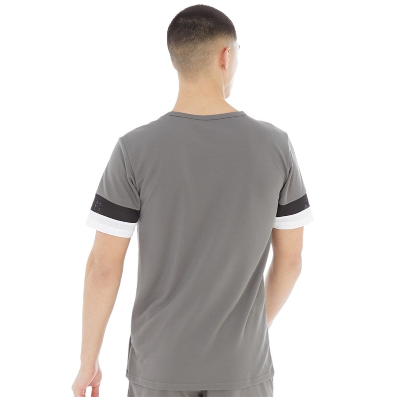 Puma Mens teamRISE Training Jersey Smoked Pearl/Puma Black/Puma White - Image 2
