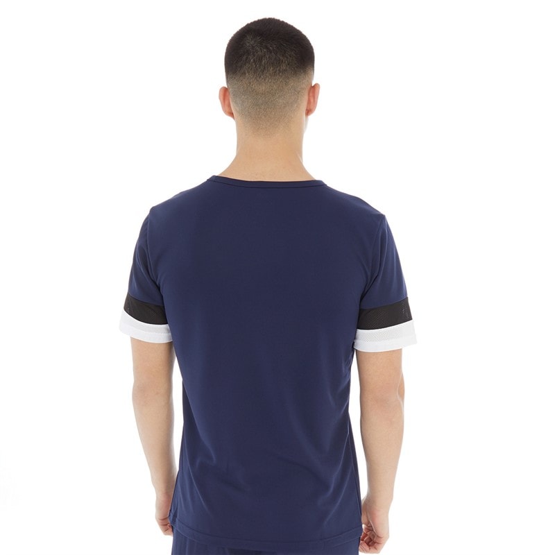 Puma Mens teamRISE Training Jersey Peacoat/Puma Black/Puma White - Image 2
