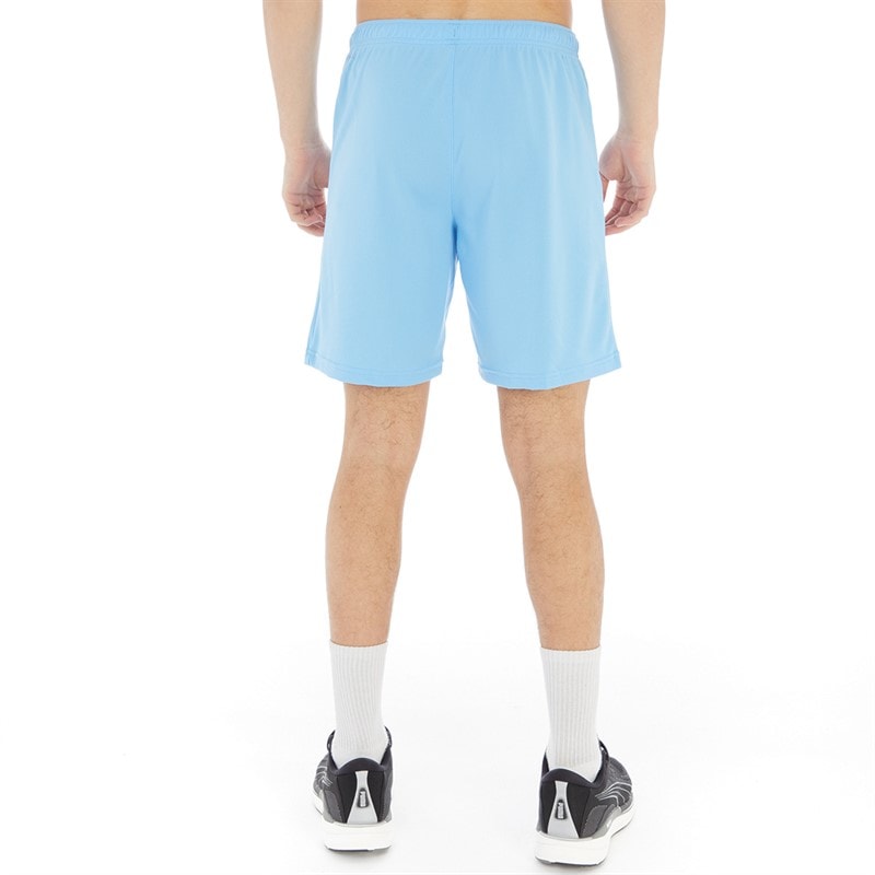 Puma Mens teamRISE Training Shorts Light Blue/Puma White - Image 2