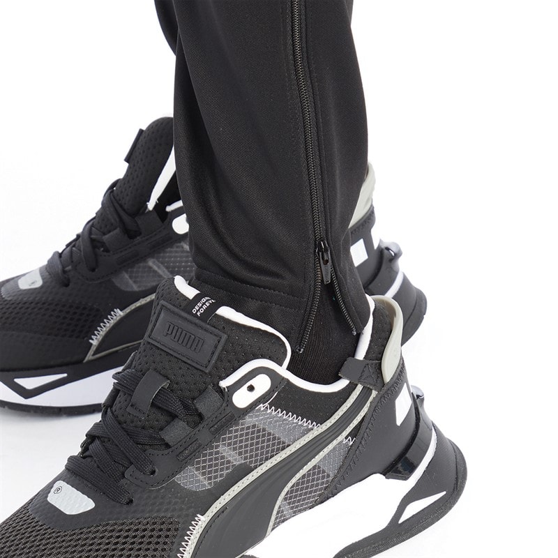 Puma Boys teamRISE Training Poly Track Pants Puma Black/Puma White - Image 3