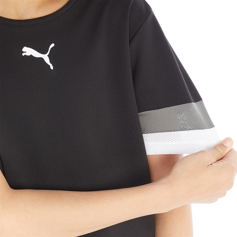 Puma Boys teamRISE Training Jersey Puma Black/Smoked Pearl/Puma White - Image 3