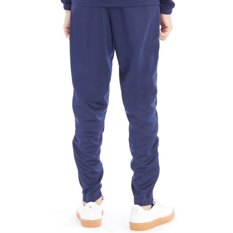 Puma Boys teamRISE Training Poly Track Pants Peacoat/Puma White - Image 2
