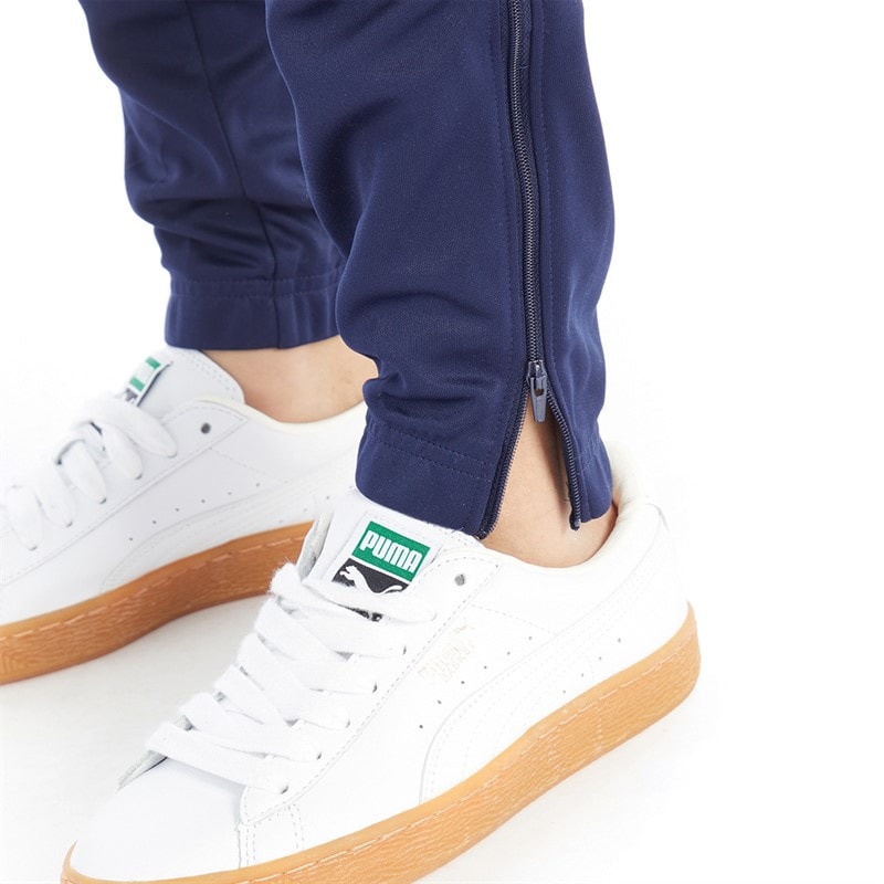 Puma Boys teamRISE Training Poly Track Pants Peacoat/Puma White - Image 3