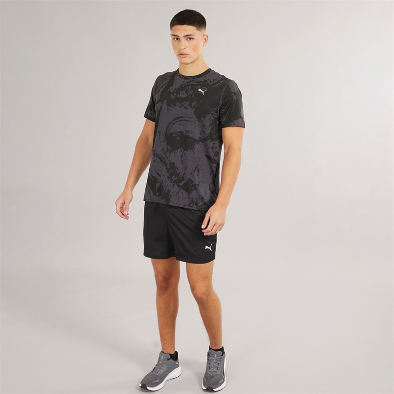 Puma Mens Essentials Small Logo 5 Inch Woven Shorts Puma Black - Image 4