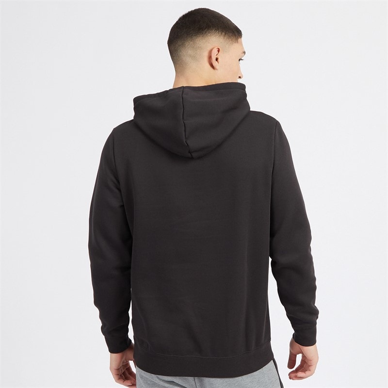 Puma Mens Essentials Small Logo Hoodie Puma Black - Image 2