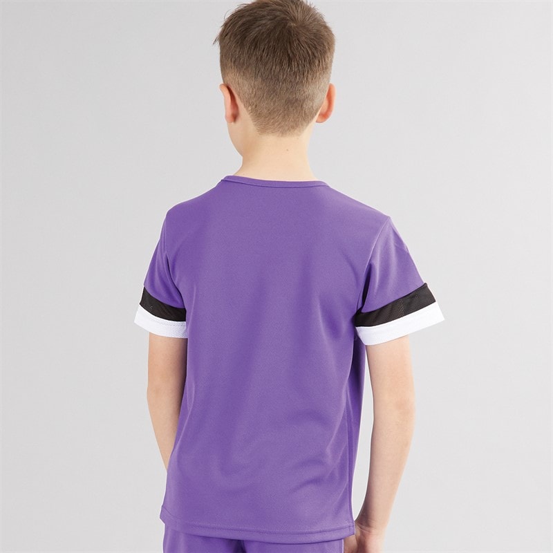 Puma Boys teamRISE Training Jersey Prism Violet/Puma Black/Puma White - Image 2
