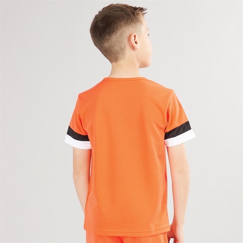 Puma Boys teamRISE Training Jersey Golden Poppy/Puma Black/Puma White - Image 2