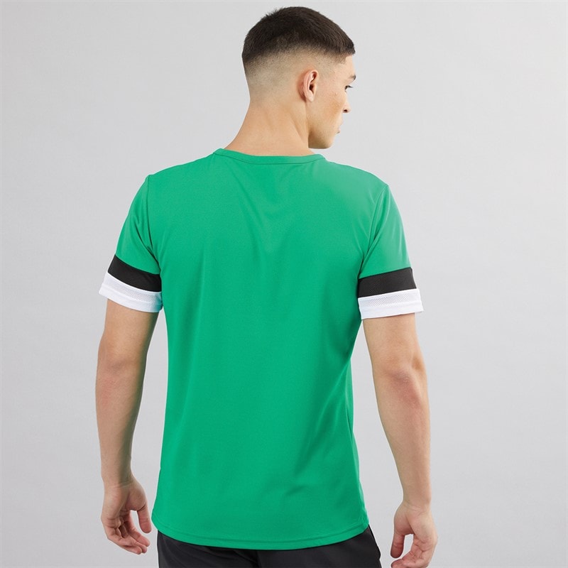 Puma Mens teamRISE Training Jersey Pepper Green/Puma Black/Puma White - Image 2
