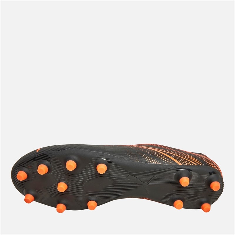 Puma Mens Attacanto FG/AG Firm/Artificial Ground Football Boots Puma Black/Glowing Red - Image 2