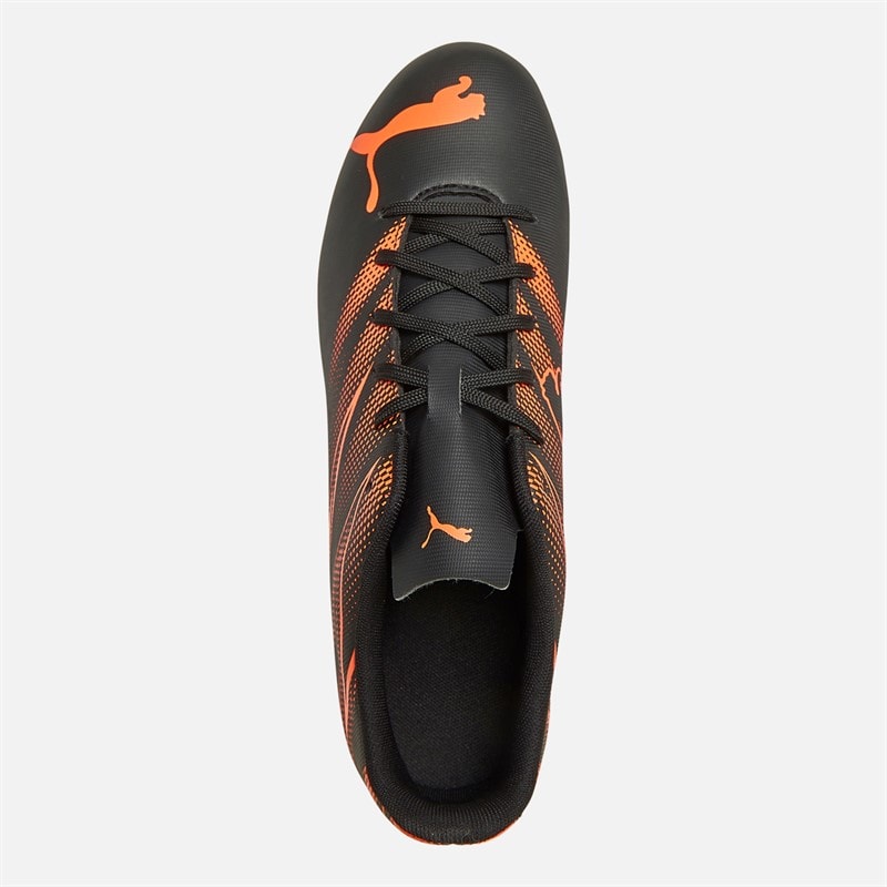 Puma Mens Attacanto FG/AG Firm/Artificial Ground Football Boots Puma Black/Glowing Red - Image 4